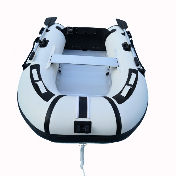 Gummibåt 230 cm - Svart og Hvit Gummibåt 230 cm - Svart og Hvit