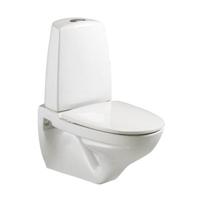 If Sign veggmontert toalett 6894 ROT-modell