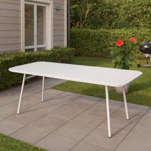 Utebord 180x80 cm hvitt - Holmsund Utebord 180x80 cm hvitt - Holmsund