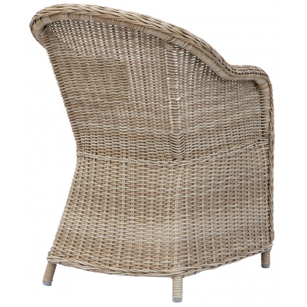 Balkongsett: 2 stoler og salongbord 80 cm