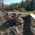 Kundebilde Corten stålpotter rund - Ø80 cm