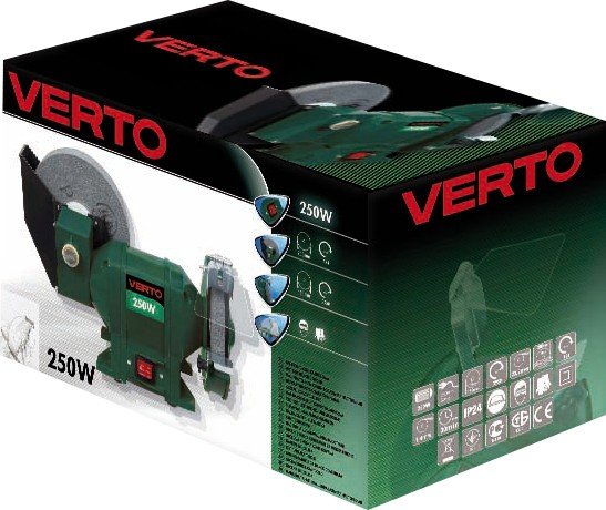 Våt/tørr benkslipemaskin 250W, 150/200 mm Våt/tørr benkslipemaskin 250W, 150/200 mm