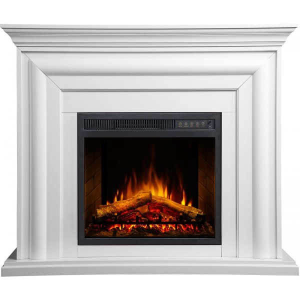 Elektrisk peis Willburn II dekorativ peis - Hvit - pakke 1 Elektrisk peis Willburn II dekorativ peis - Hvit - pakke 1