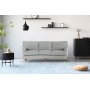 1 Howard 3-seters sofa grå 225 cm