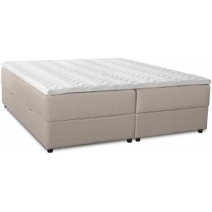 Seng med oppbevaring 180 cm - Beige Seng med oppbevaring 180 cm - Beige