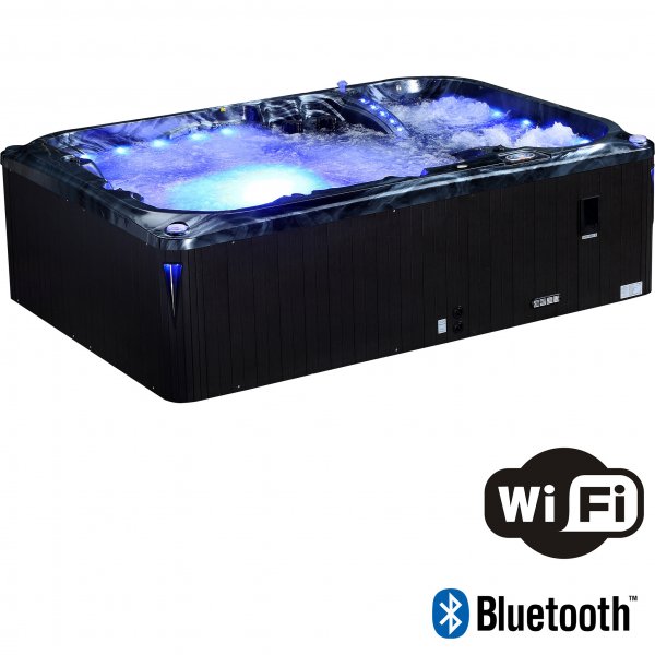 Boblebad Atlantis Dreams WiFi Blackline - 6 personer Boblebad Atlantis Dreams WiFi Blackline - 6 personer