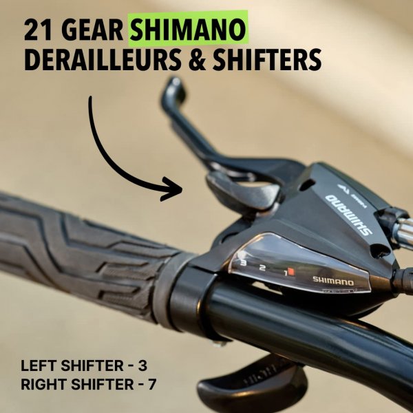 Terrengsykkel Kara 29" - Sort/rd