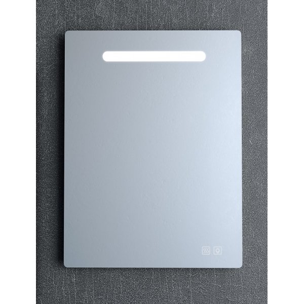 Møbelpakke Instinct 65 - Hvitt/Svart med speil- og sideskap Møbelpakke Instinct 65 - Hvitt/Svart med speil- og sideskap