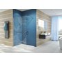 Free Line dusjvegg - 6 mm glass (H 200 cm)