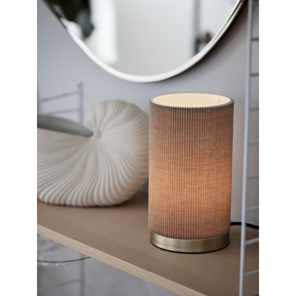 Dora bordlampe - Beige - 25 cm Dora bordlampe - Beige - 25 cm