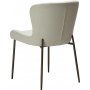 Glam spisestuestol bouclé / antikk messing Glam spisestuestol bouclé / antikk messing