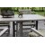 Spisegruppe Saltö grå teak: Klaffbord inkl. 4 stk. Saltö karmstoler i grå teak