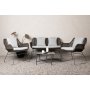Loungegruppe Gr�/Brun med bord - Davao