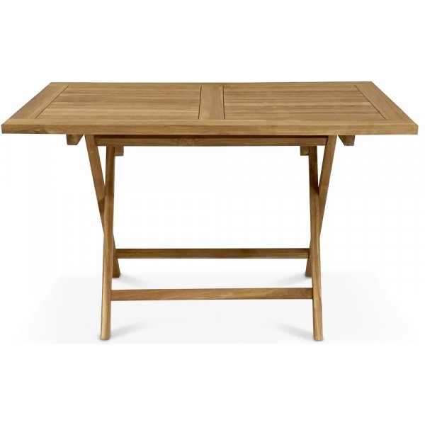 Saltö sammenleggbart spisebord i teak - 120x70 cm + Tekstilimpregnering for utemøbler Saltö sammenleggbart spisebord i teak - 120x70 cm + Tekstilimpregnering for utemøbler