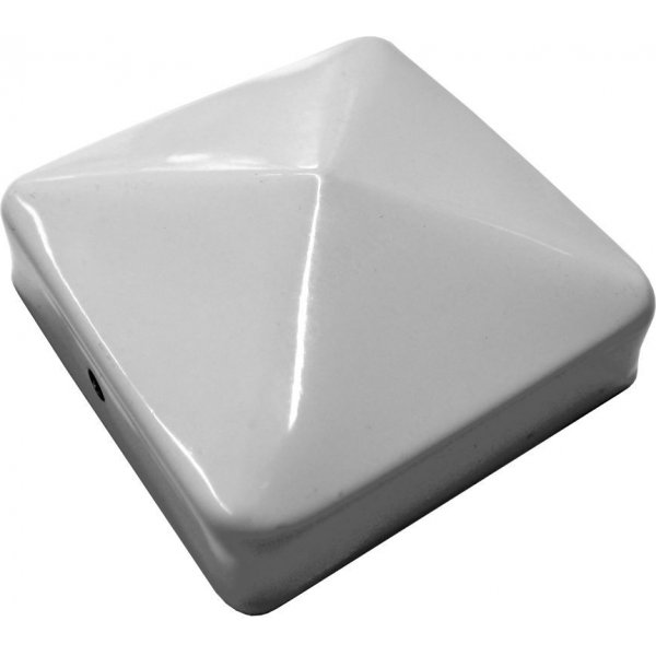 Stolpehatt 90x90 - Hvit