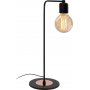 Bordlampe - Svart/kobber