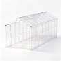 Drivhus Harmony Gardeney 8,7 m� frittst�ende aluminiums-polykarbonat