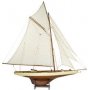 Modellbt Columbia II seilbt - Mahogny