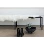 Katy trap 180 x 55 cm - Hvit fuskepels
