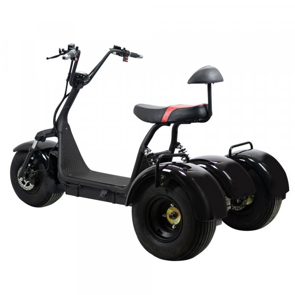 Elscooter Trehjuling - CityCoco 1200W + Ls kjede
