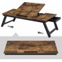 Milea laptopbord - Brun/svart