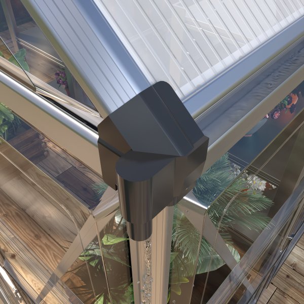 Drivhuskrystall - 6,6 m² Drivhuskrystall - 6,6 m²