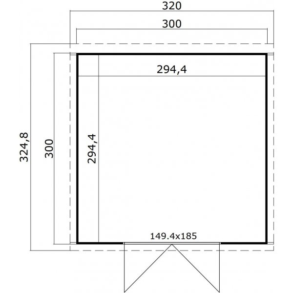 Oppbevaring Sammi G - 9 m² Oppbevaring Sammi G - 9 m²