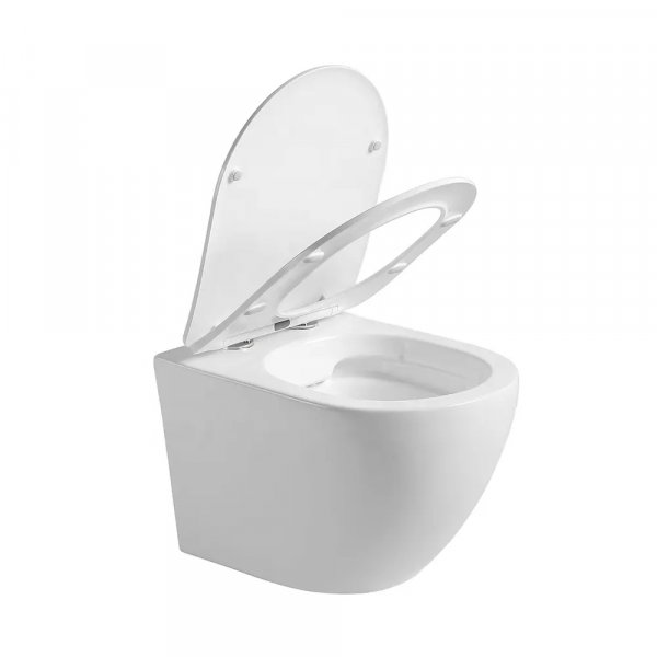 Vegghengt toalett Liva - Hvit