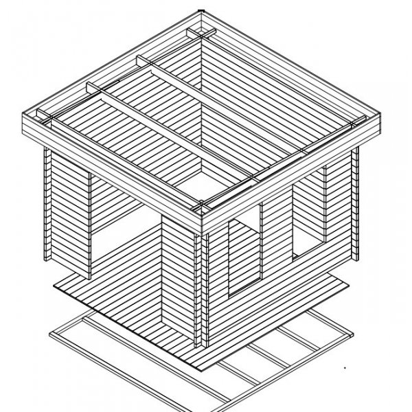 Anneks Arne E - 10 m² Anneks Arne E - 10 m²