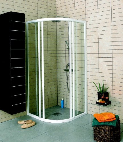 If� Solid SVR, kvartsrund dusjvegg