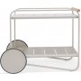 Livsstilshageportaler - Beige serveringsvogn Livsstilshageportaler - Beige serveringsvogn