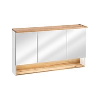 Speilskap med LED-belysning Bahama 843 - hvit Speilskap med LED-belysning Bahama 843 - hvit