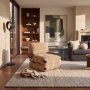 Sammenleggbar liten lenestolseng 80 cm - Enkel 1-seters sofa - Kamelkordfl�yel