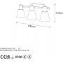 Gunnel vegglampe 13094 - Sort/antikk Gunnel vegglampe 13094 - Sort/antikk