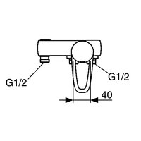 FM Mattsson ett-grepsbatteri, 9000 Krom - 9141-0000 FM Mattsson ett-grepsbatteri, 9000 Krom - 9141-0000
