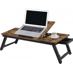 Milea laptopbord - Brun/svart Milea laptopbord - Brun/svart