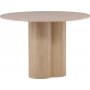 Spisebord rundt 110 cm hvitvasket - Olivia Spisebord rundt 110 cm hvitvasket - Olivia