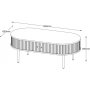 Slide sofabord 120 x 60 cm - Brunlakkert eik Slide sofabord 120 x 60 cm - Brunlakkert eik