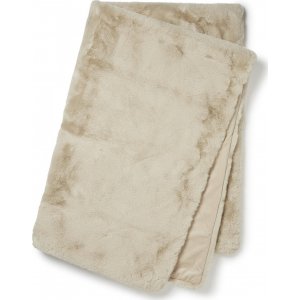 Fluffy pledd Beige - 120 x 180 cm