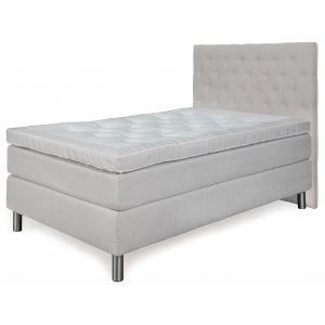 Hilton beige sengegavl 120 cm bred