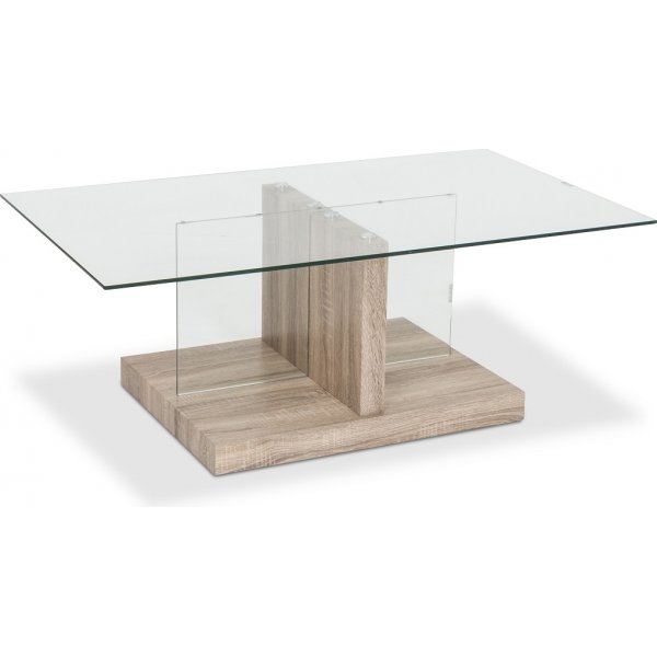 Diamond sofabord 109,5 x 64,5 cm - Glass / Finer