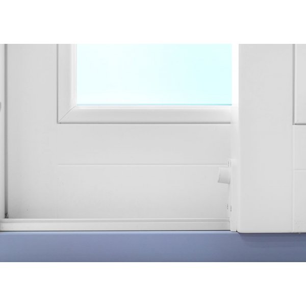 2-delt fasadeparti i tre med skyvedører - 3-lags glass + Drivreim 2-delt fasadeparti i tre med skyvedører - 3-lags glass + Drivreim