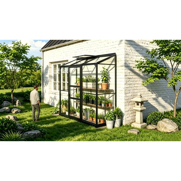 Veggdrivhus Atlas - 1,3 m�