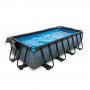 Basseng 4x2 m Premium + Tak & varmepumpe