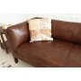 Sofa 3-seter brun vintage PU 198 cm - Heritage Sofa 3-seter brun vintage PU 198 cm - Heritage