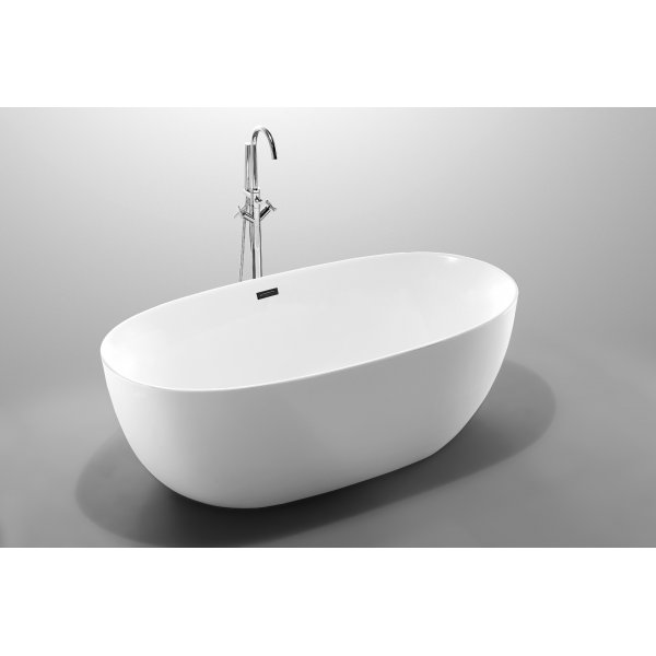 Moderne akrylbadekar - elegant design og imponerende funksjonalitet. Oppgrader badet ditt med dette stilige og slitesterke akryl