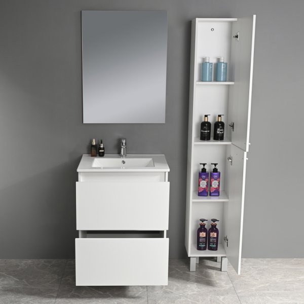 Baderomsmbel Split - Hvit