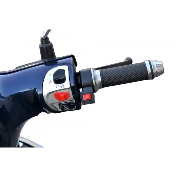 Elmoped 3000 W - blå Elmoped 3000 W - blå