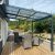Skyvetakveranda 3,9 x 3 m | Skyvetak for balkong | Kanalplast / aluminium
