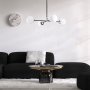 Lorea taklampe 1 - Sort/hvit